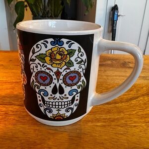 Large Sugar Skull Mug